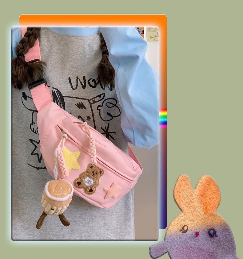 Bear Applique Belt Bag / Bag Charm / Set Product Image