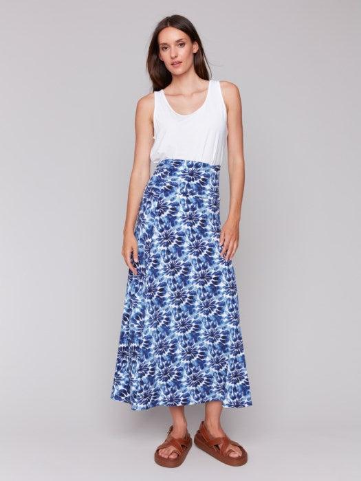 Charlie B printed 2 way dress/skirt C7080P/818B Product Image