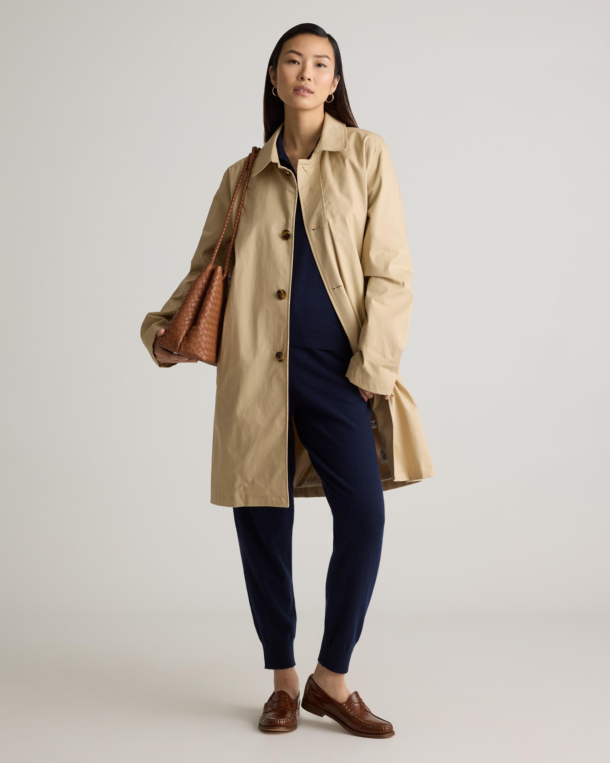 Quince | Women's Mongolian Cashmere Polo Sweater Product Image