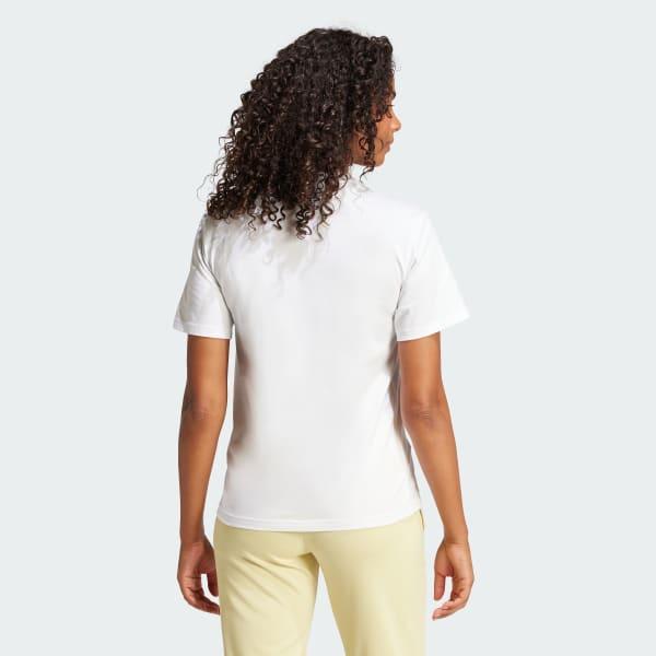 adidas Tech Illustrate Graphic Tee White S Womens Product Image