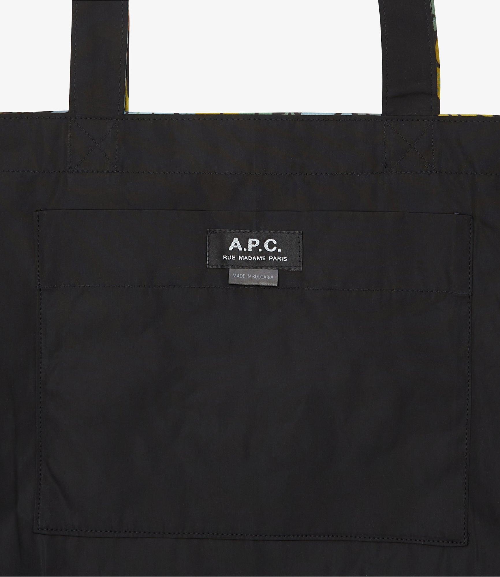 Lou Reversible Jungle tote bag Product Image
