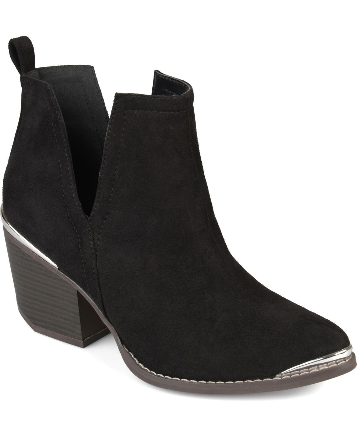 Journee Issla Women's Ankle Boots, Size: 7 Wide, Gray Product Image