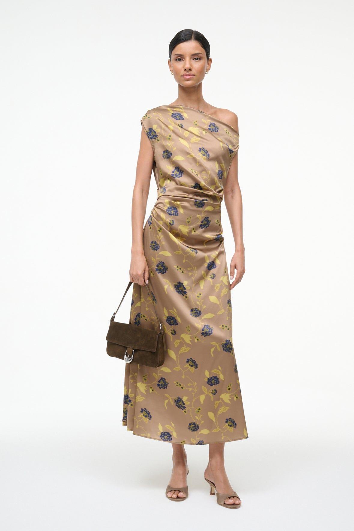 PHARE SILK DRESS | VINTAGE FLORAL Product Image
