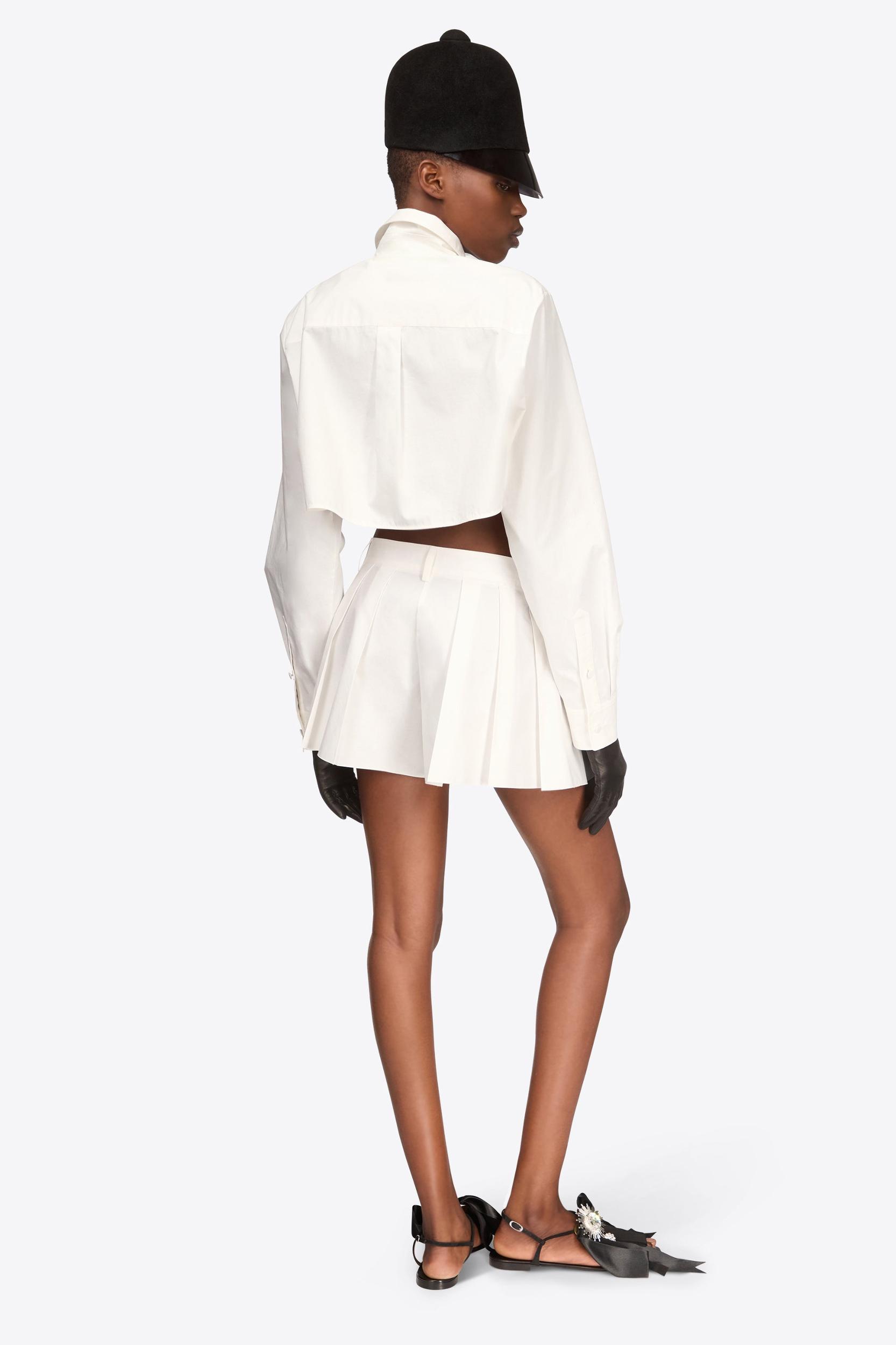 Crystal Rosette Poplin Skort Product Image