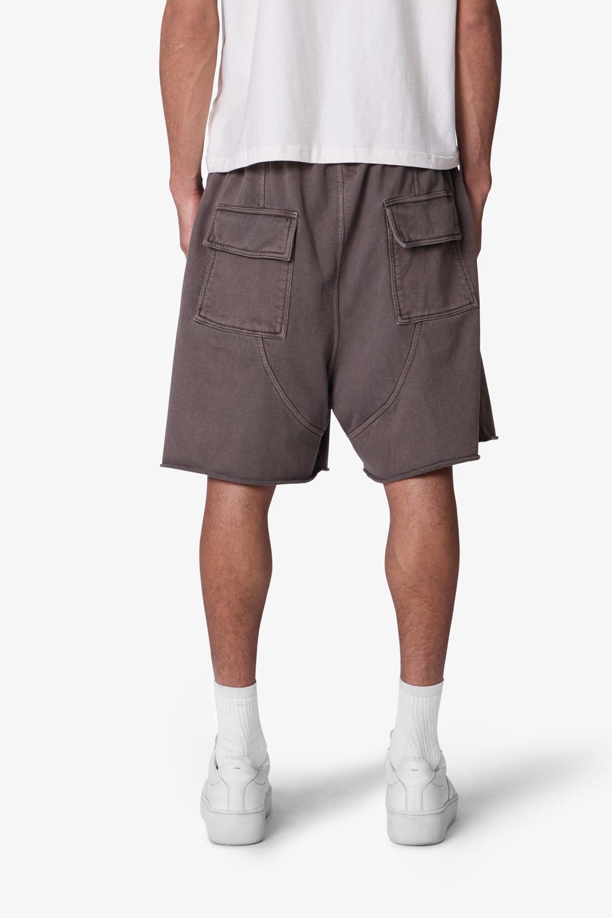 Oversized Sweatshorts - Muddy Grey Product Image
