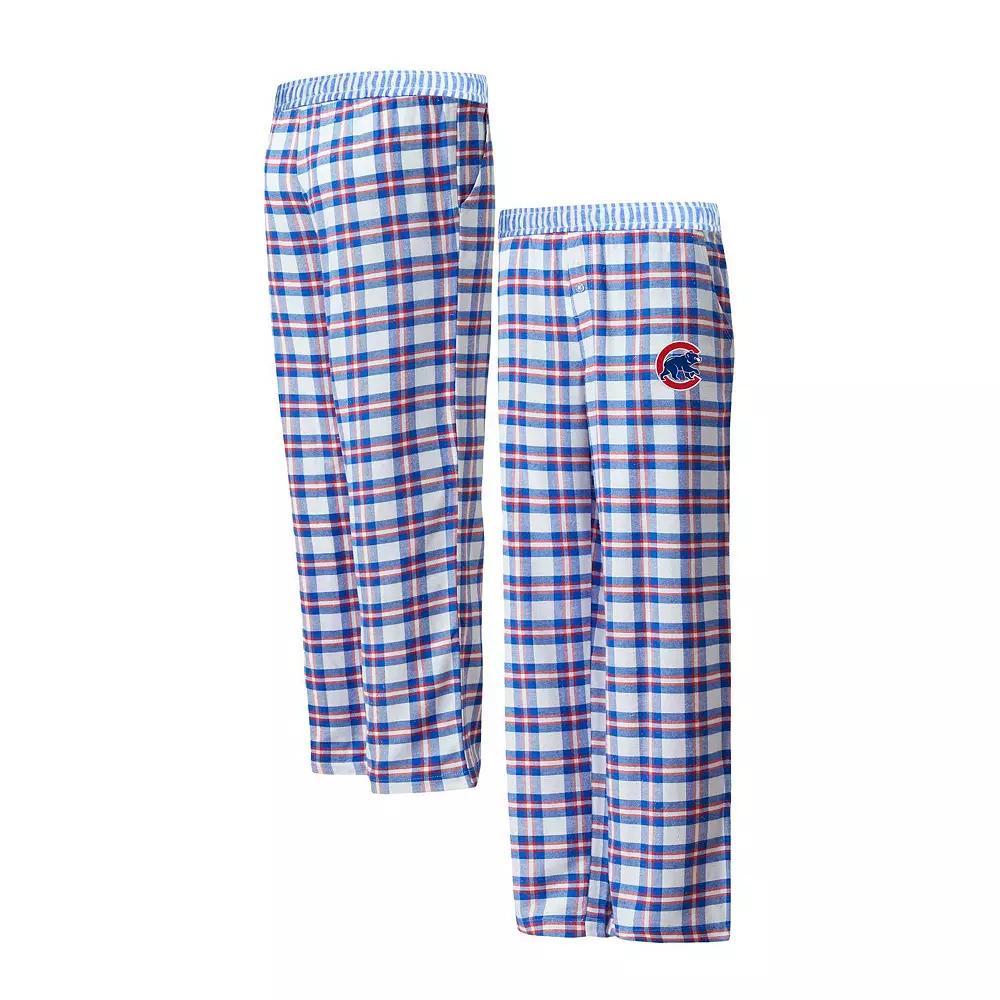 Women's Concepts Sport Royal/Red Chicago Cubs Sienna Flannel Sleep Pants, Size: XL, Blue Product Image
