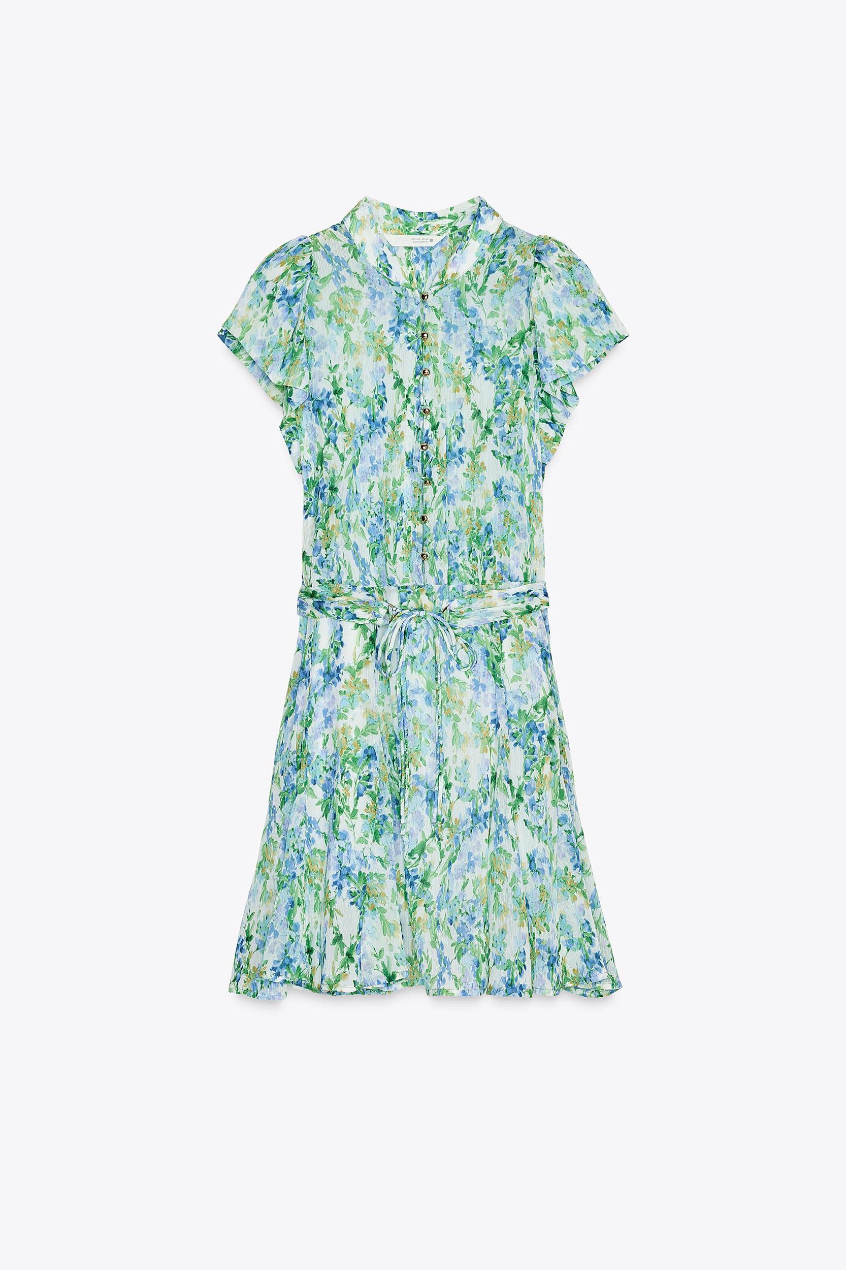 PRINTED MINI DRESS Product Image