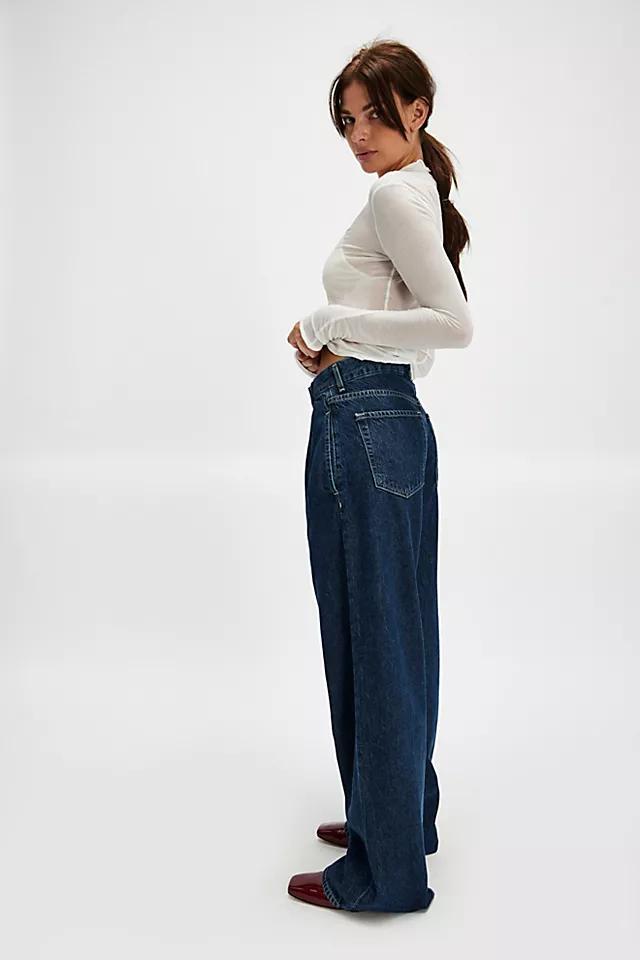 Citizens of Humanity Petra Pleated Denim Trousers Product Image
