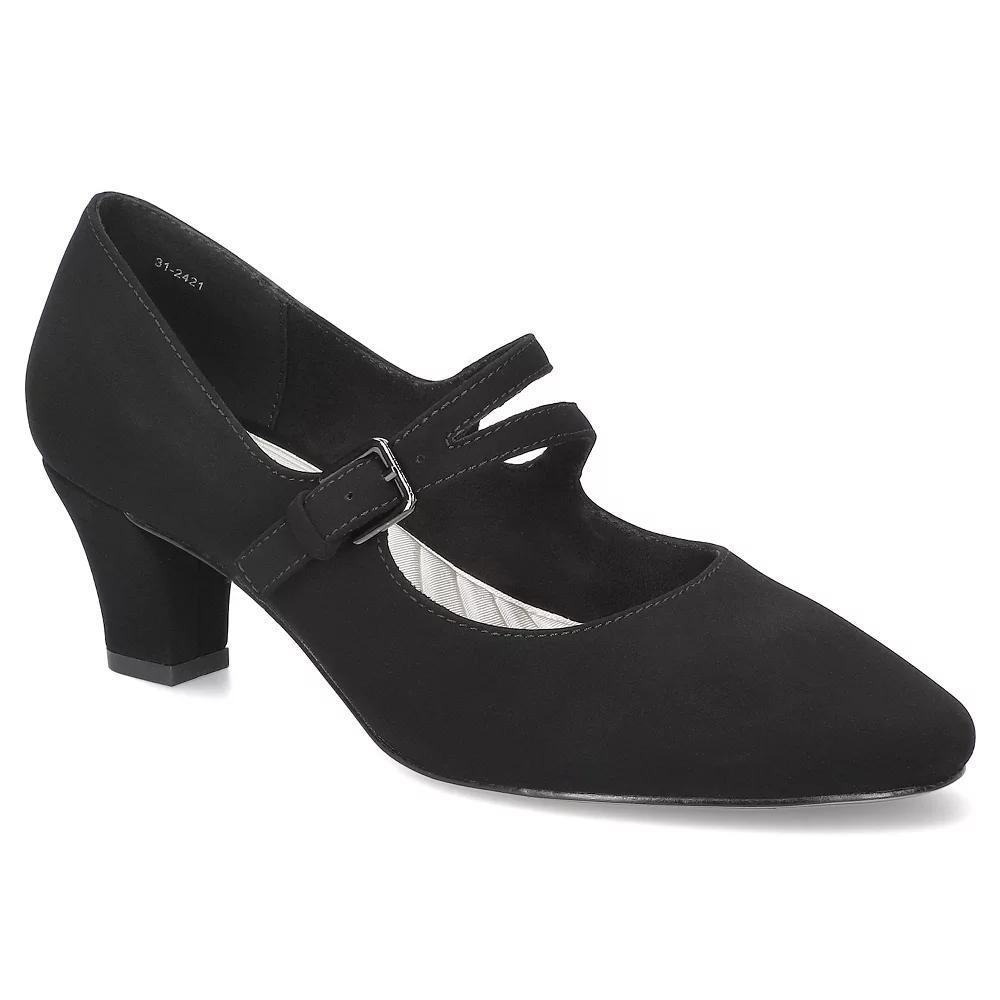 Womens Meryl by Easy Street Asymmetrical Mary Jane Pumps Product Image