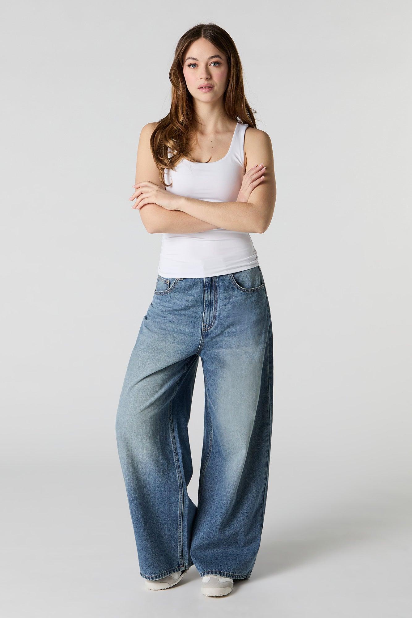 Contour Scoop Neck Tank with Built-In Bra Cups Female Product Image