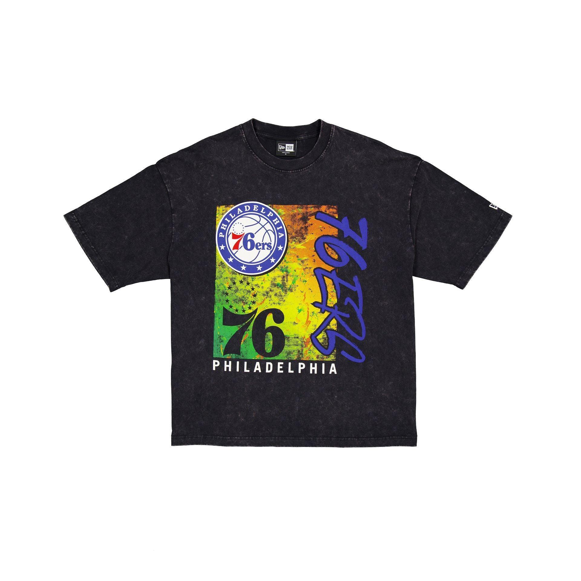 New York Knicks Sport Classics Boxy Black T-Shirt Male Product Image
