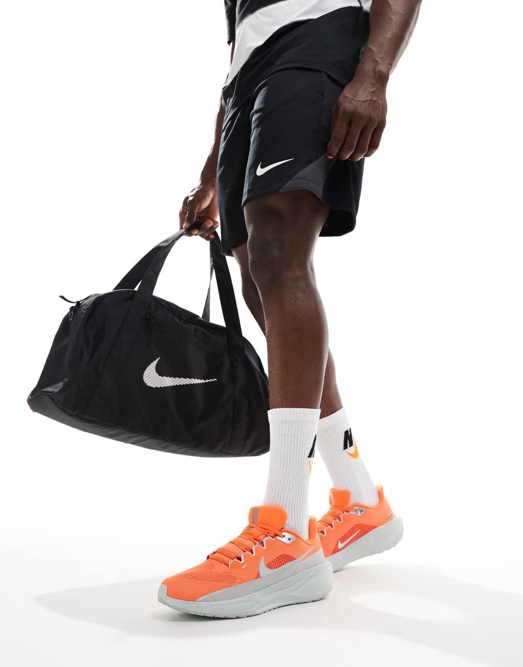 Nike Running Pegasus 41 sneakers in orange and silver Product Image