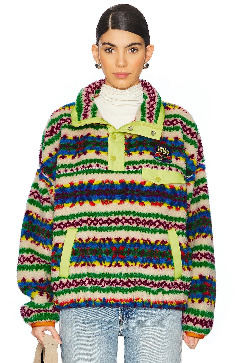 Hi Pile Fleece Half Zip Polo Ralph Lauren Product Image