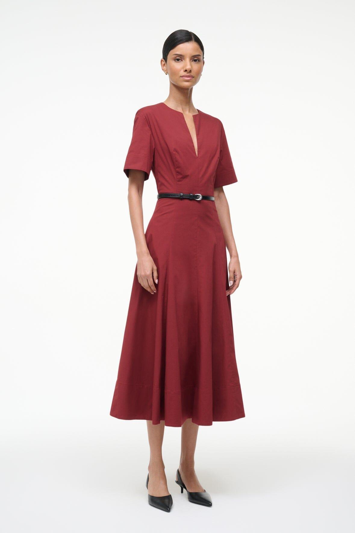 FRANCES DRESS | SANGRIA Product Image