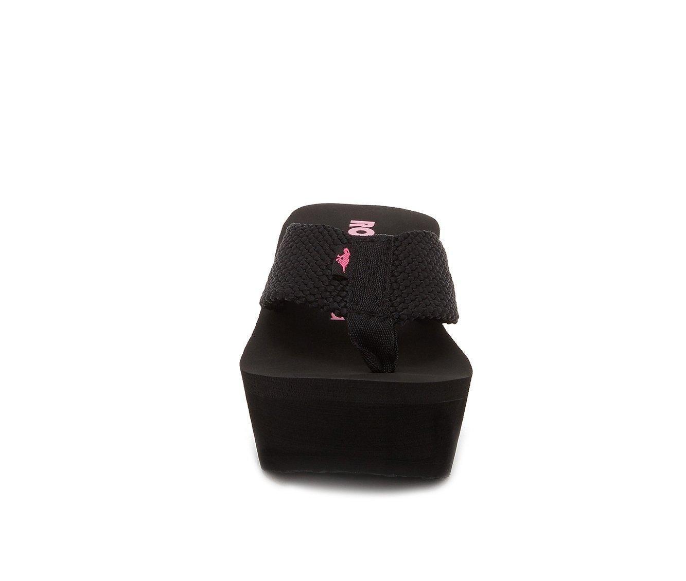 Women's Rocket Dog Diver Platform Wedge Flip-Flops Product Image
