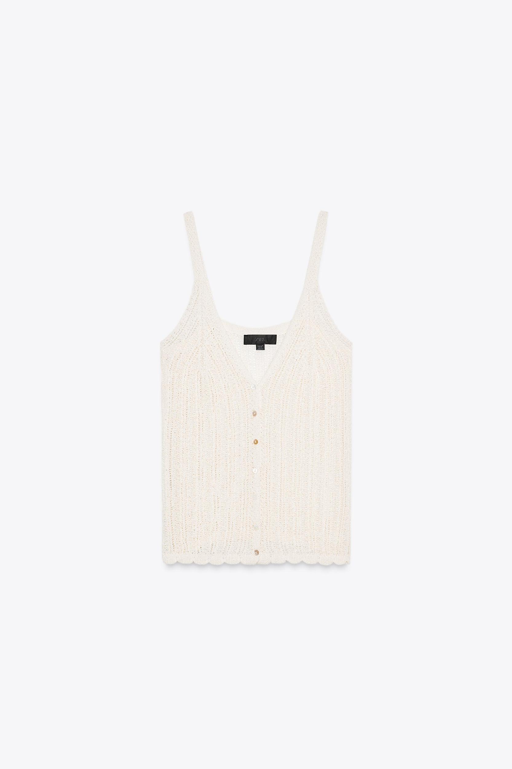 KNIT STRAPPY TOP Product Image