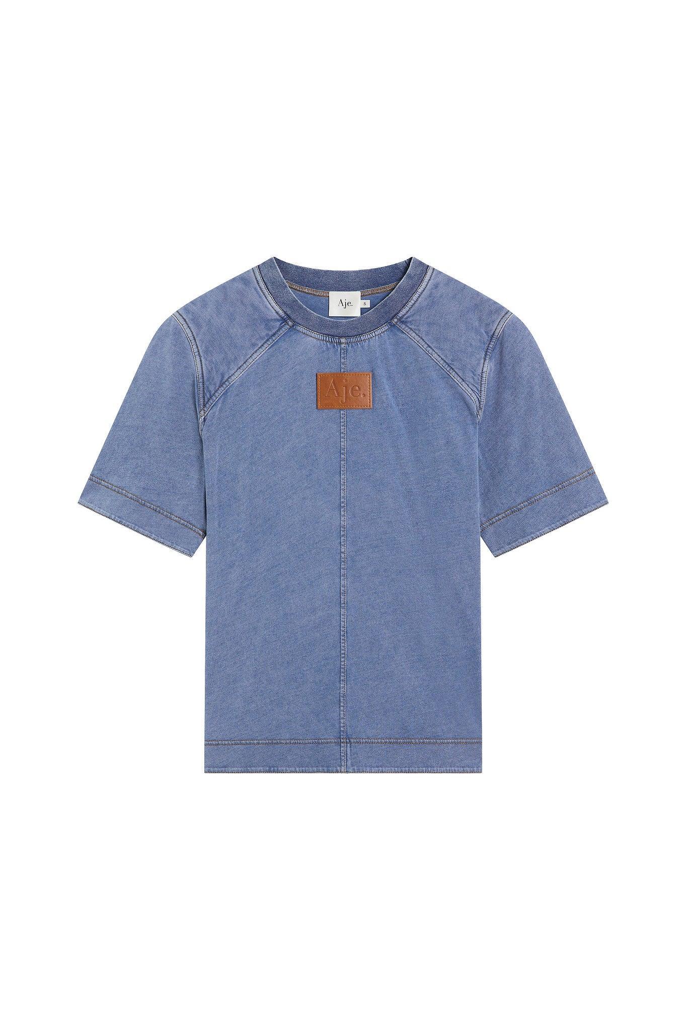Remi Denim Wash Tee Product Image