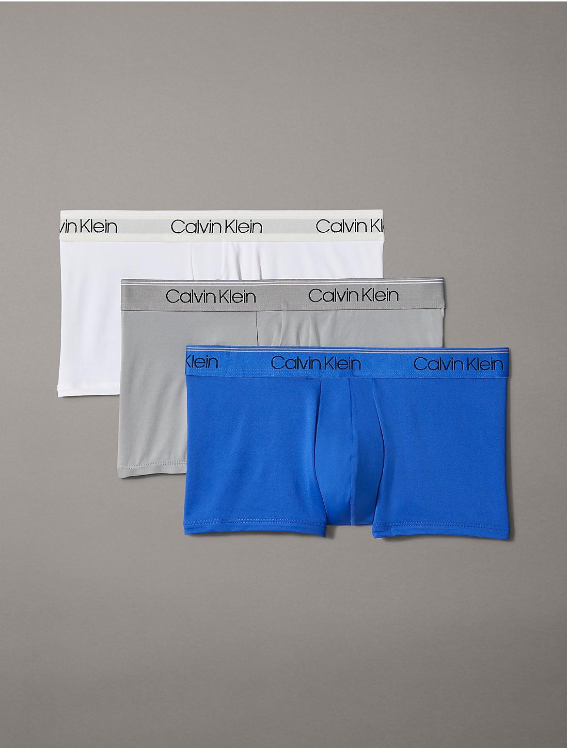 Calvin Klein Men's Micro Stretch 3-Pack Low Rise Trunk - Multi - XL Product Image