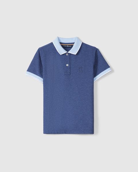 KIDS RIVIERA PIQUE POLO SHIRT - B0K640C200 Product Image