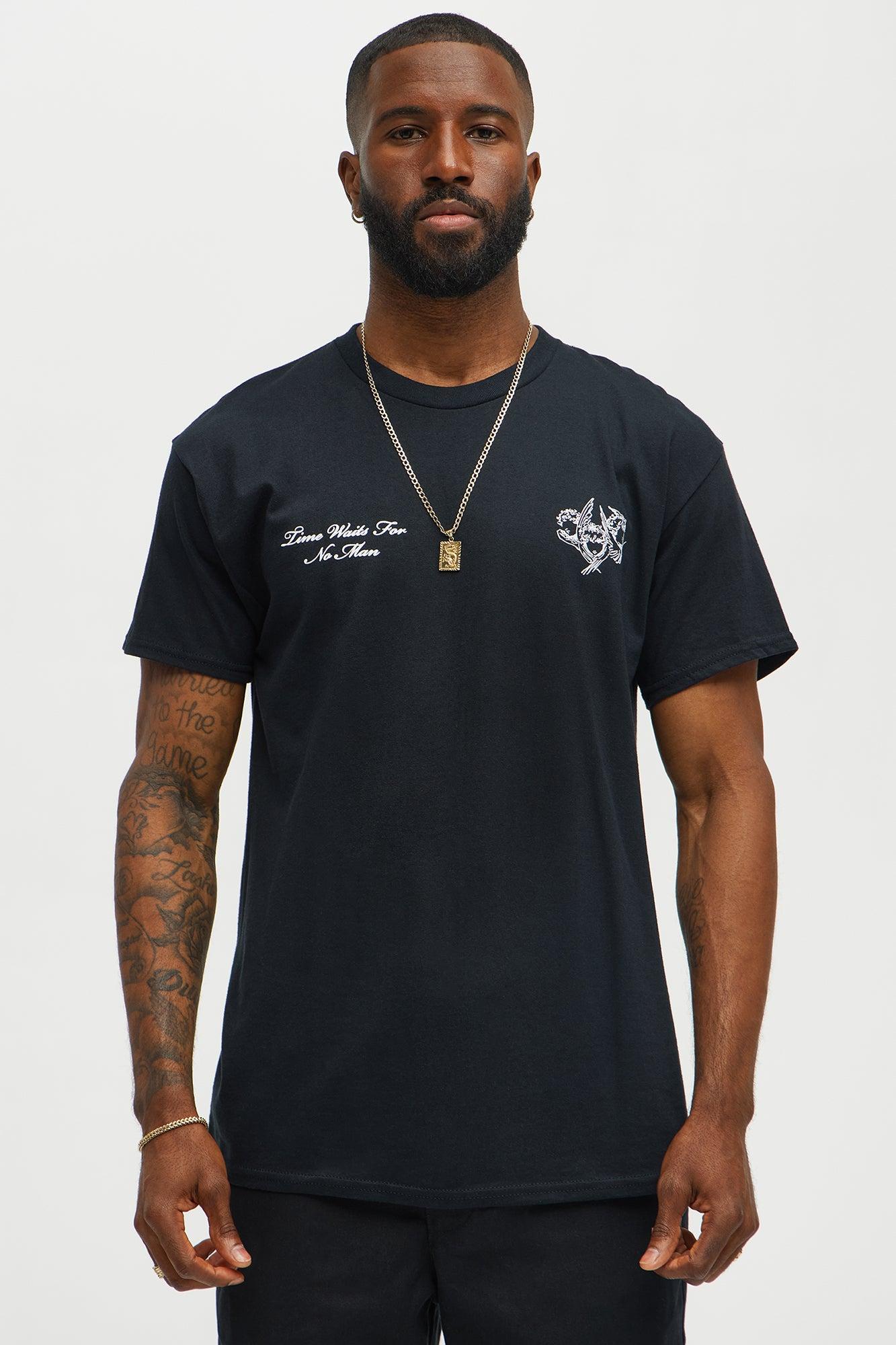 Here And Now Short Sleeve Tee - Black Product Image