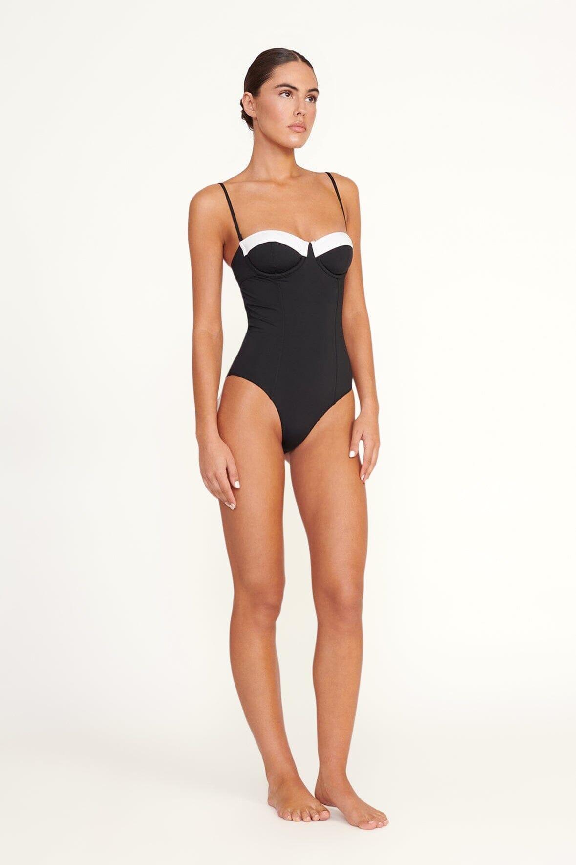 MAEVE ONE PIECE | BLACK WHITE Product Image