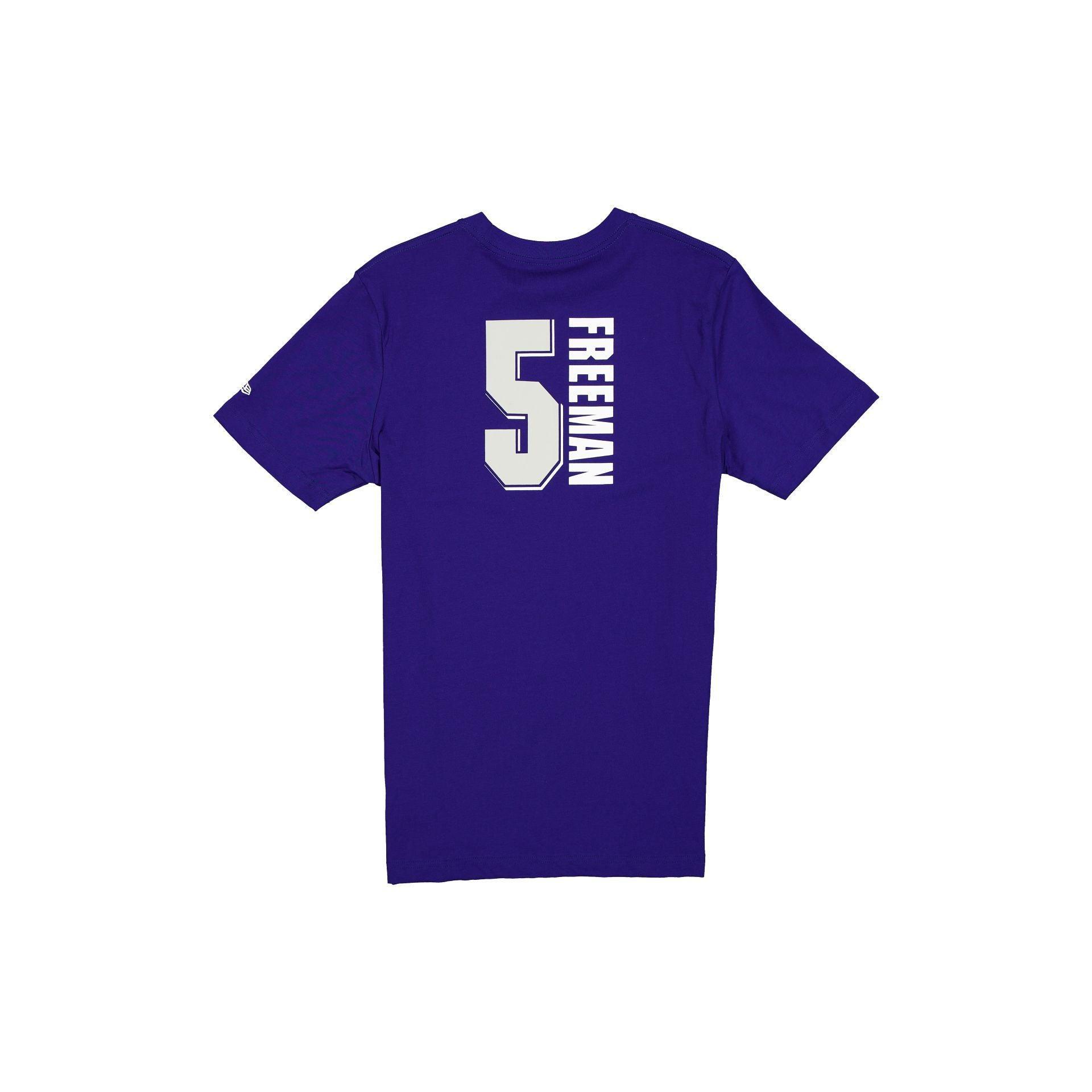 Los Angeles Dodgers Name & Number Freddie Freeman T-Shirt Male Product Image