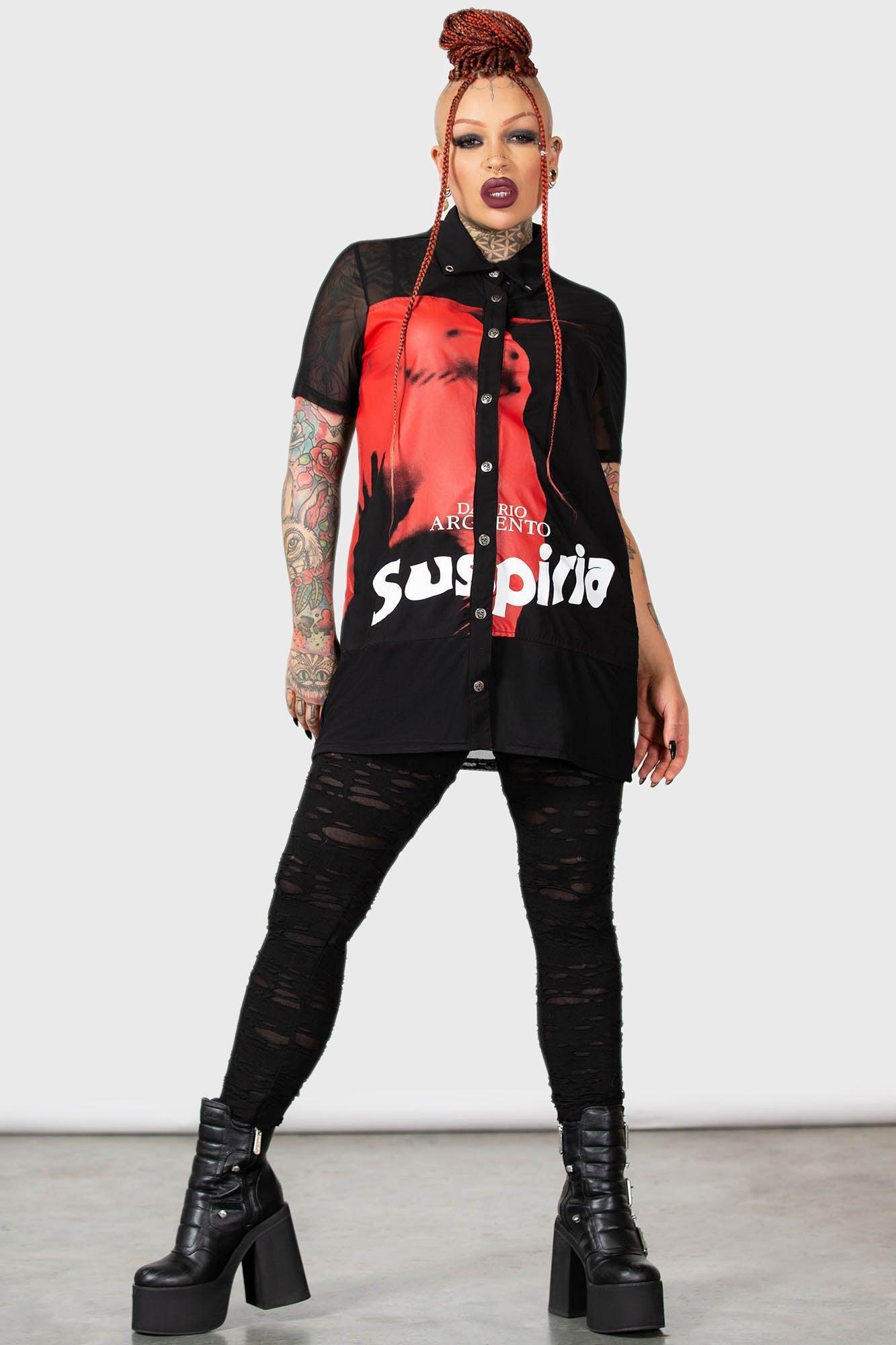 Suspiria Mesh Shirt - Resurrect Female Product Image