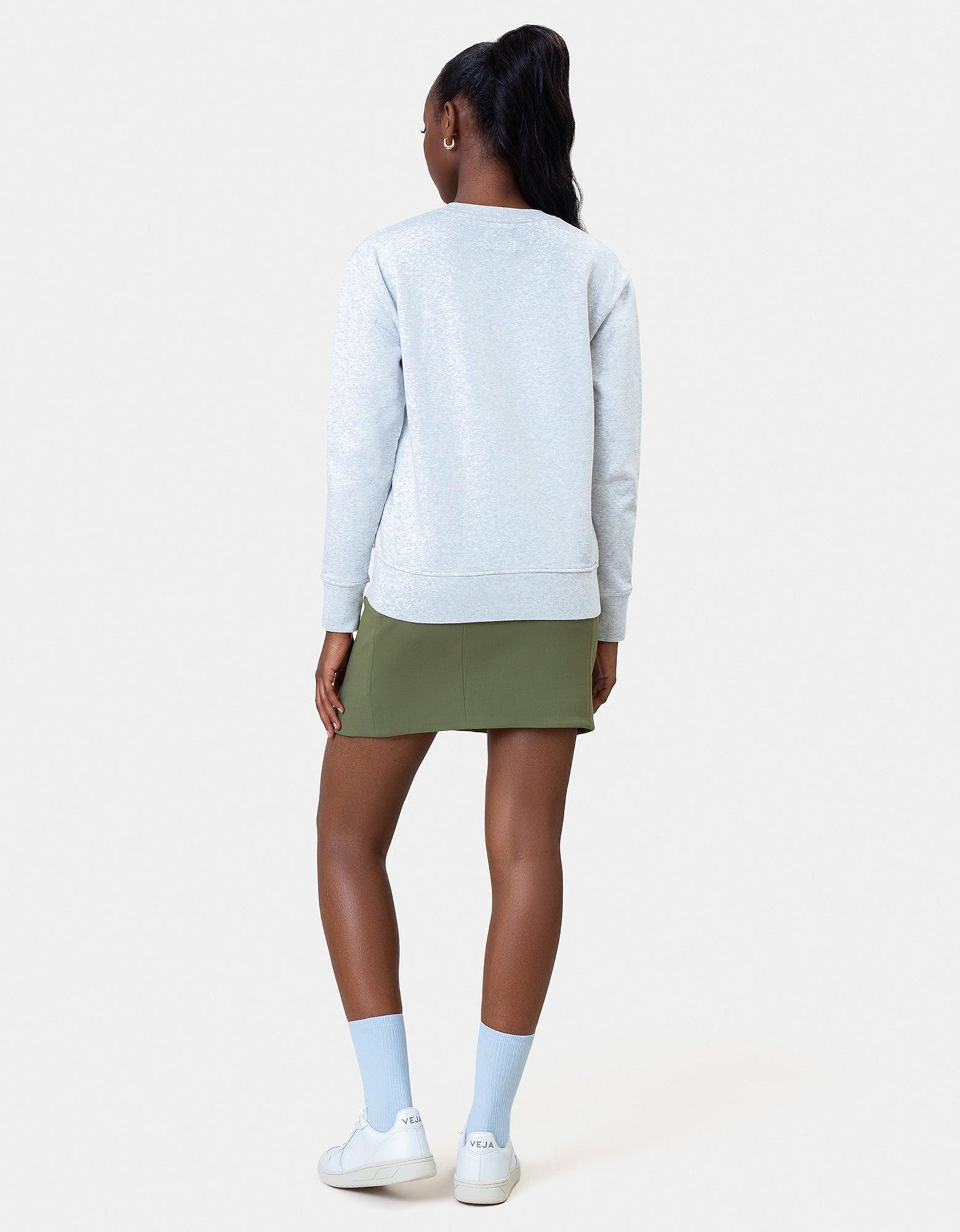 Women Classic Organic Crew - Hunter Green Product Image