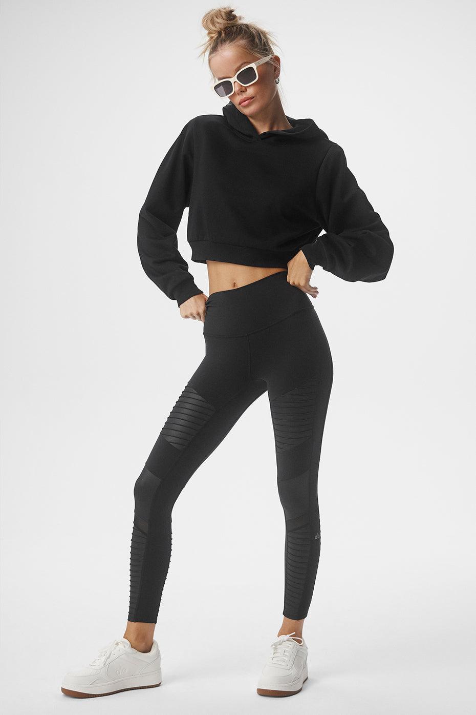 ALO | 7/8 High-Waist Moto Legging Product Image