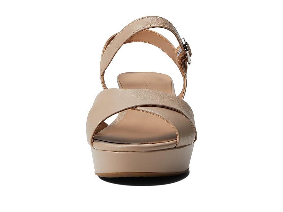 Aerosoles Cosmos Womens Leather Platform Sandals Product Image
