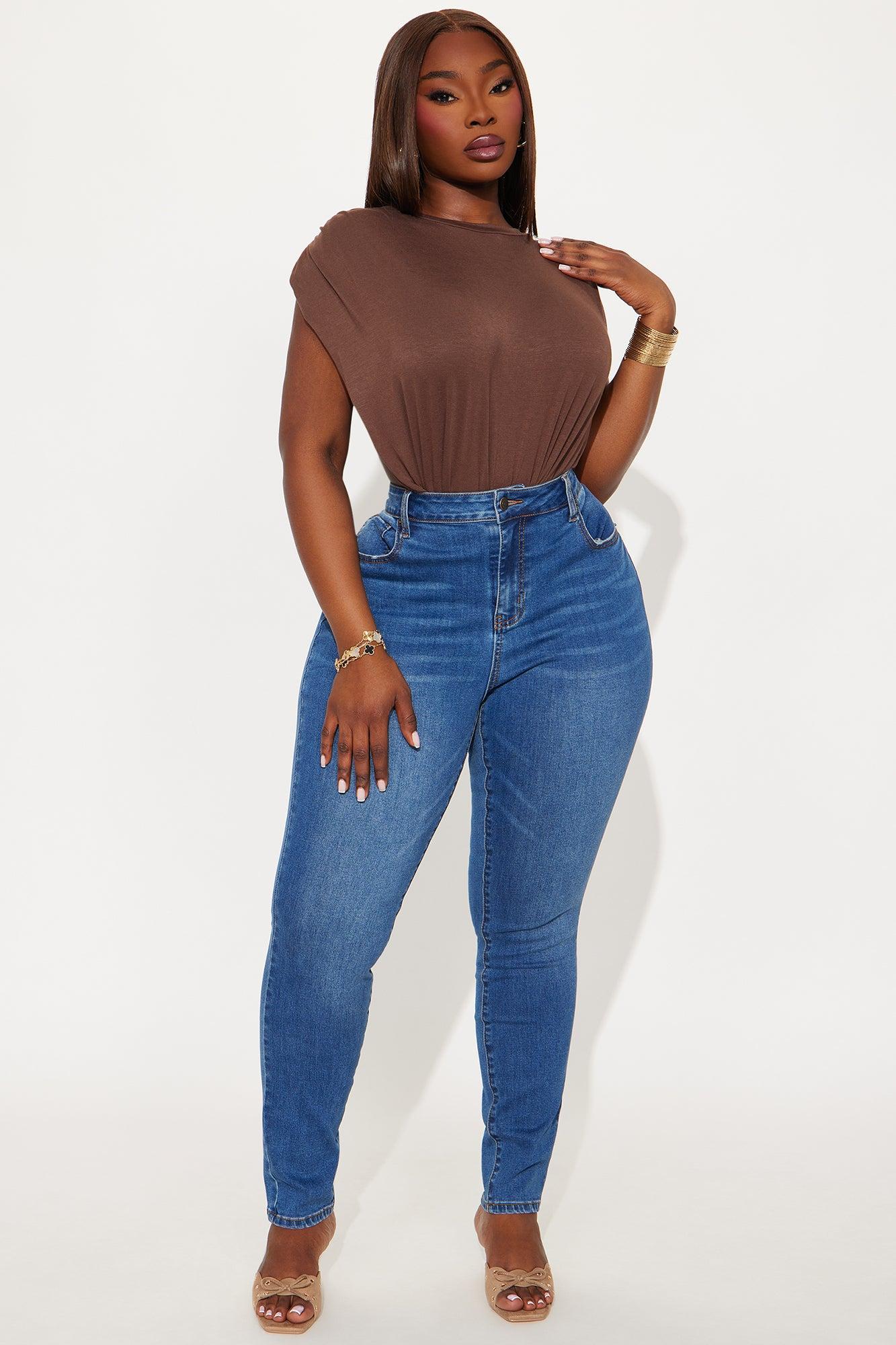 Tall Top Of The Line Stretch Skinny Jeans - Medium Wash Product Image