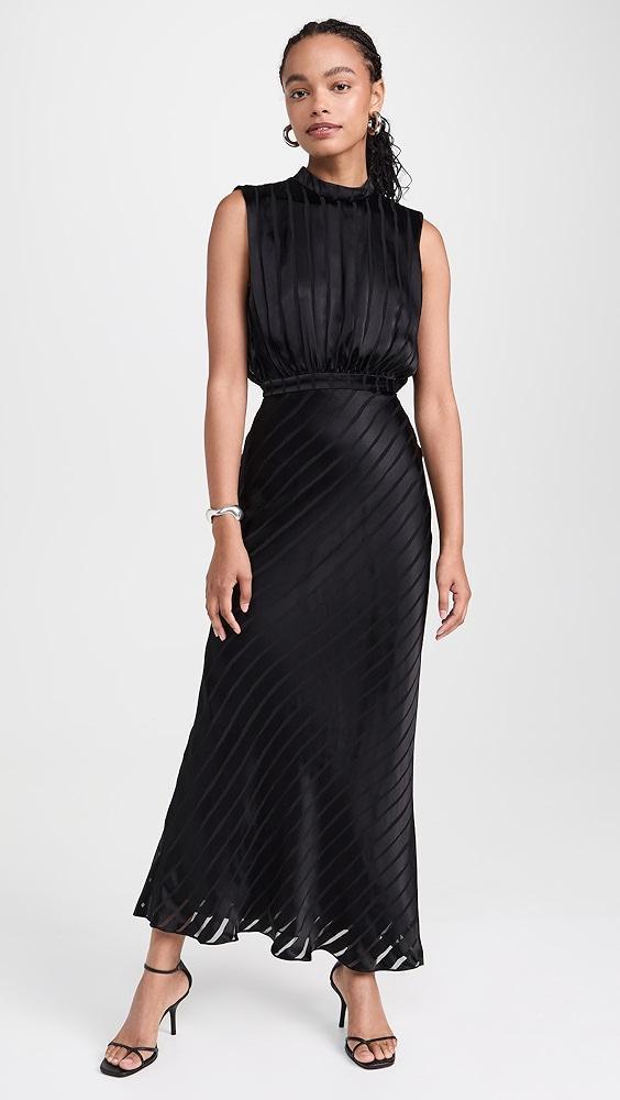 SALONI Fleur Silk Dress | Shopbop Product Image