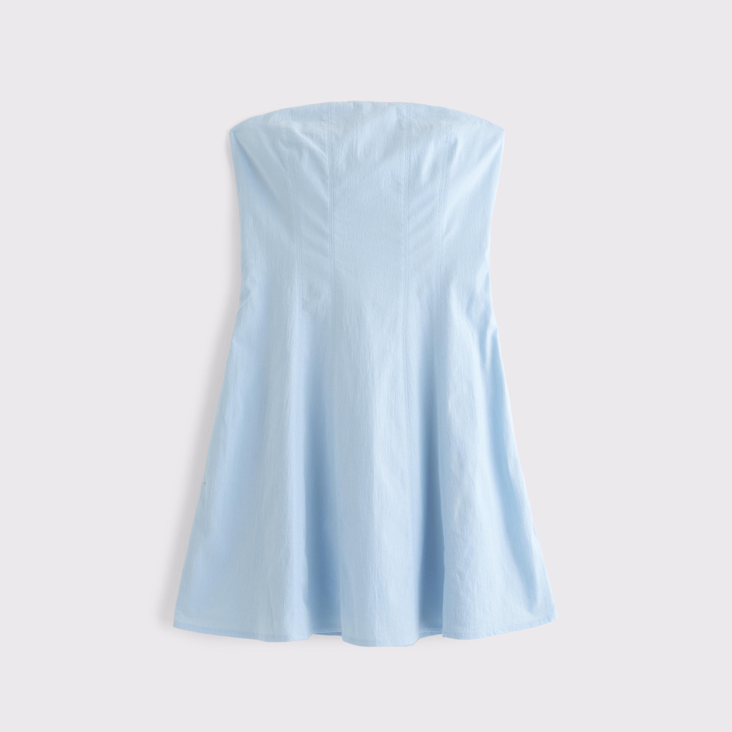 The A&F Mila Strapless Mini Dress Product Image