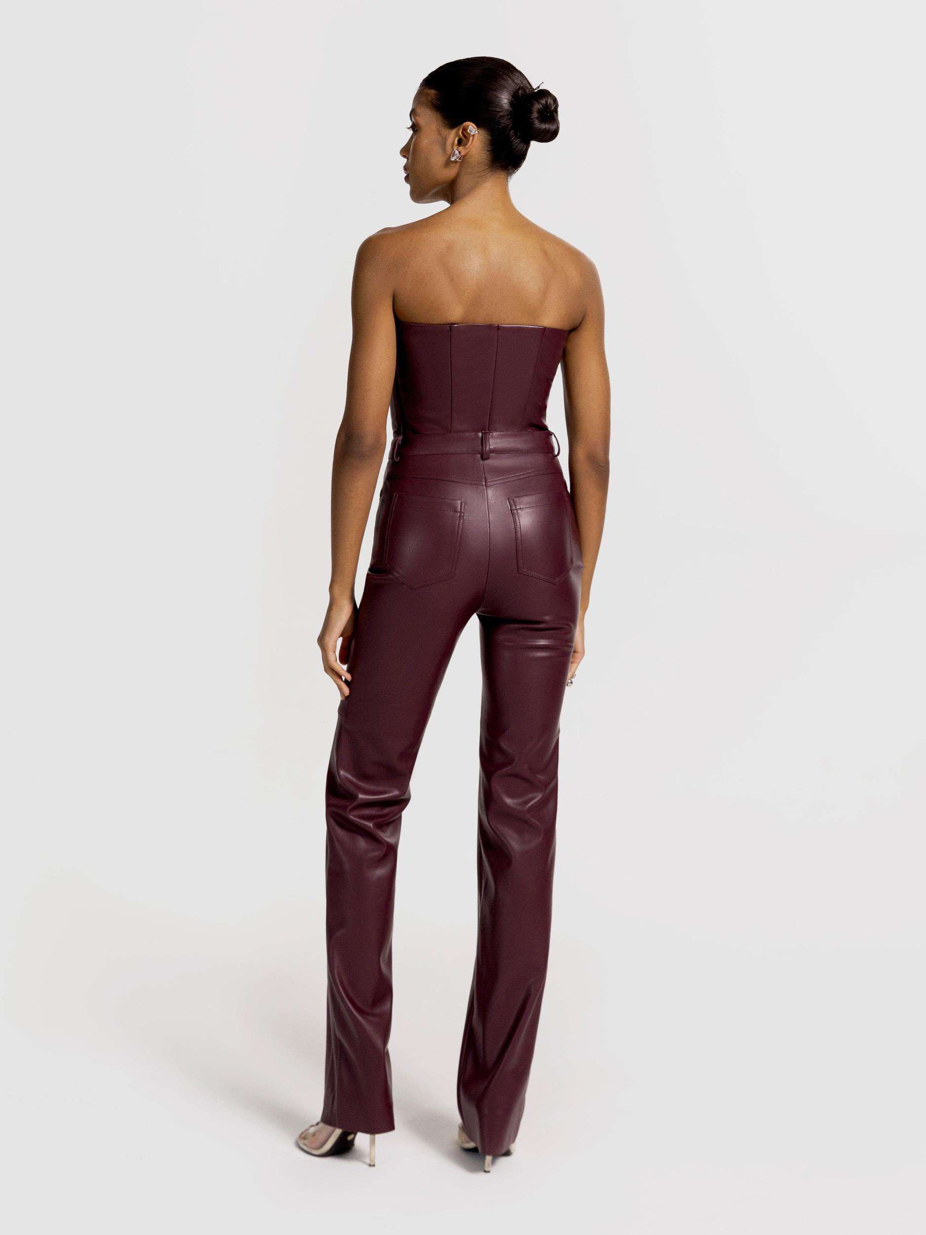 Killa bandeau in Plum Product Image