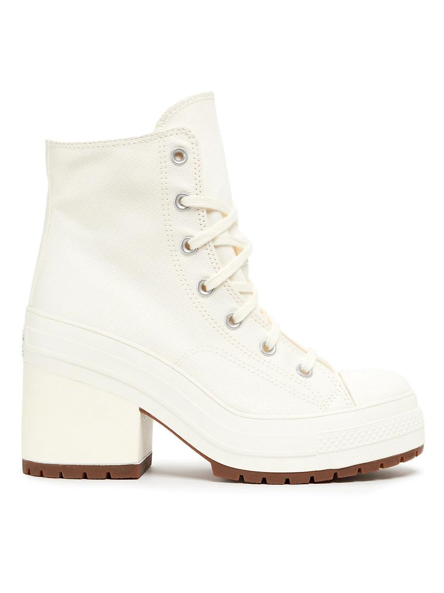 Womens Chuck 70 De Luxe Heel 75MM Canvas Sneakers Product Image