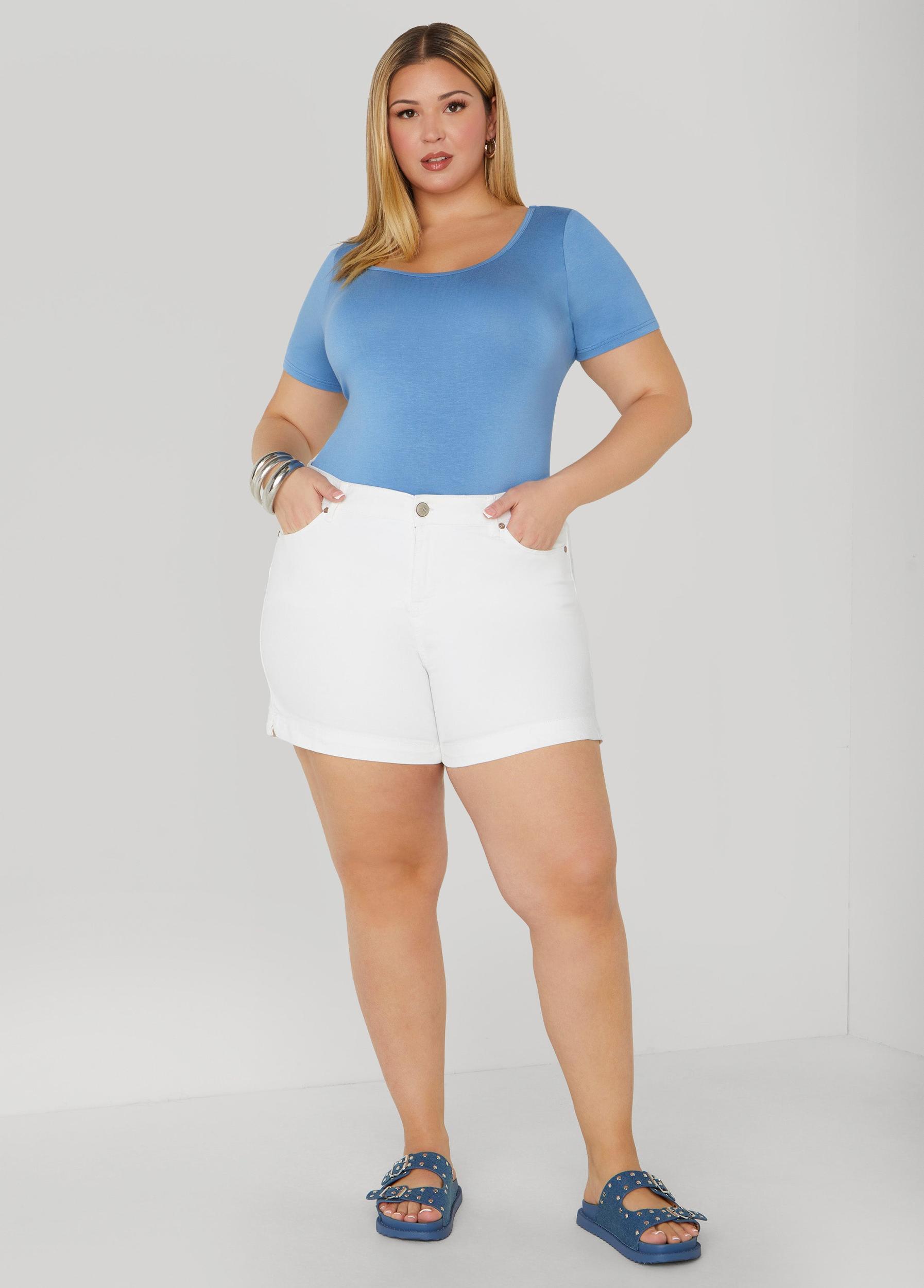 Basic Scoop Neck Tee Product Image