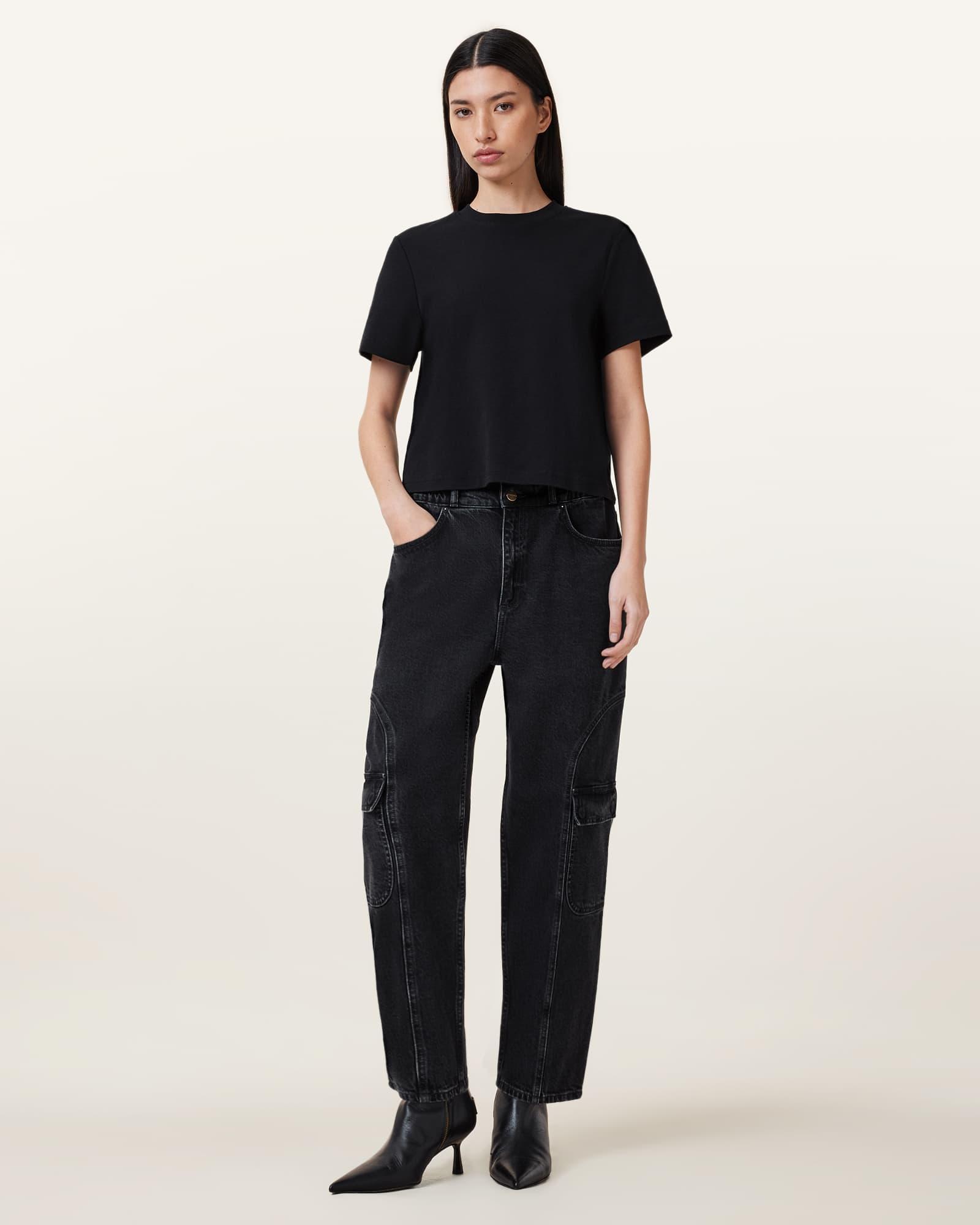 Lisa Boxy Crew Neck T-Shirt Product Image