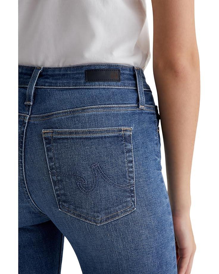 Farrah Mid Rise Skinny Ankle Jeans in Modern Indigo Product Image