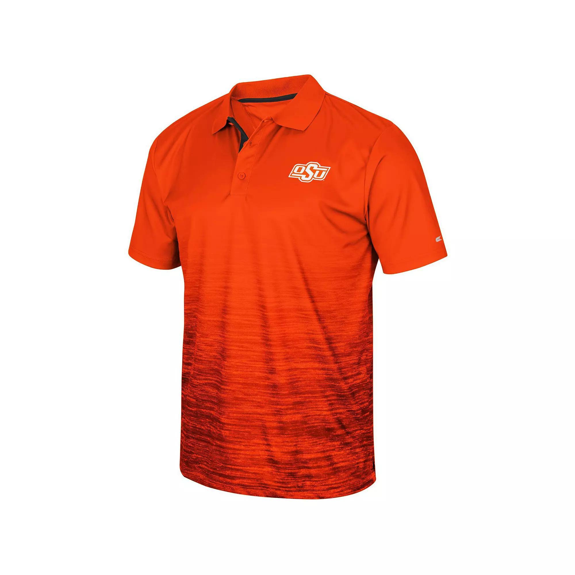 Mens Colosseum Oklahoma State Cowboys Marshall Polo Product Image