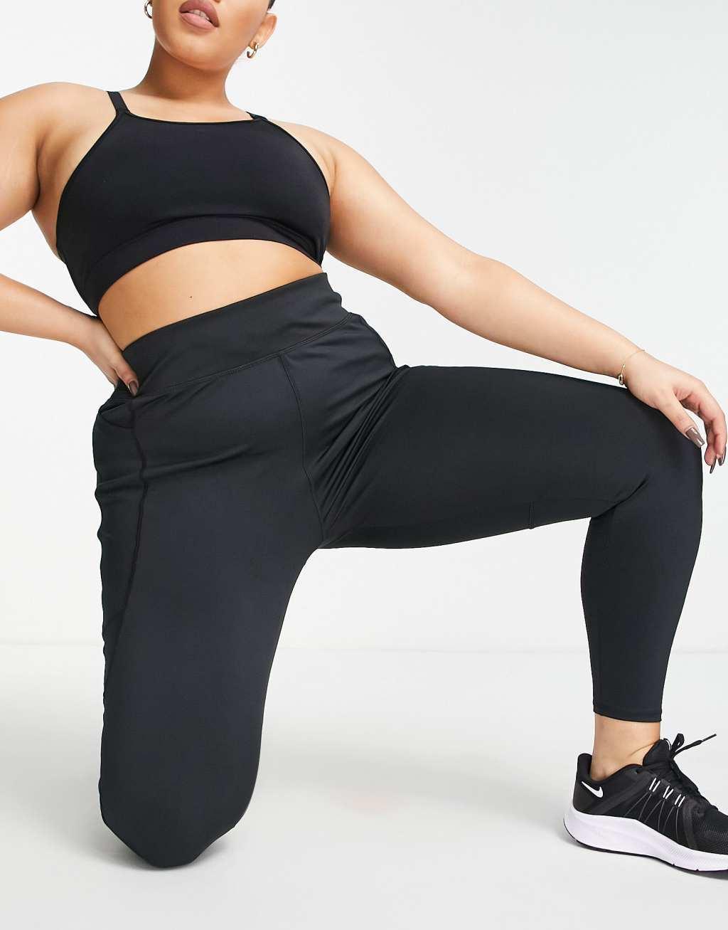 4505 Icon run tie waist legging with pocket   Product Image
