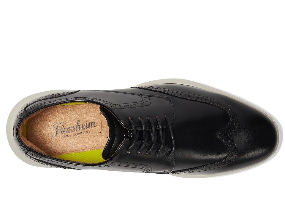 Florsheim Dash Wing Tip Sneaker Sole Oxford (Cognac Smooth Leather/White Sole) Men's Shoes Product Image