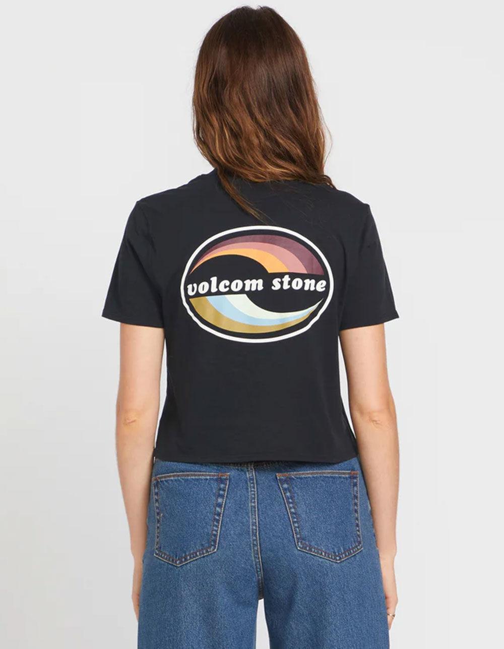 VOLCOM Pocket Dial Womens Pocket Tee - BLACK Product Image