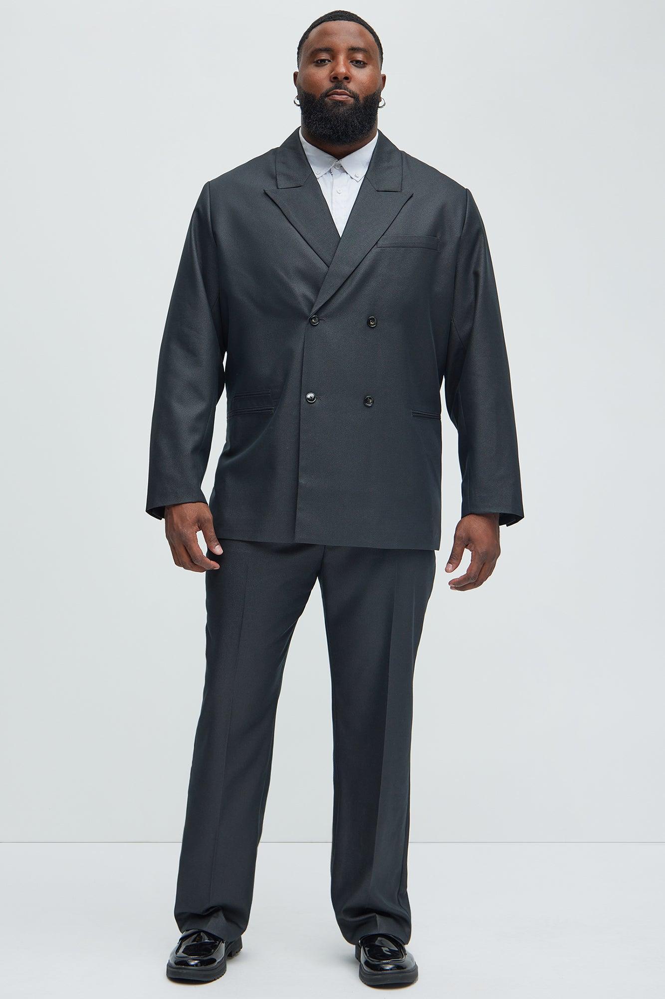 Hulbert Double Breasted Blazer - Black Product Image