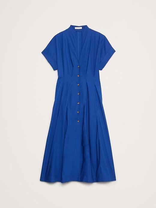 Cotton Poplin Shirt Dress Product Image