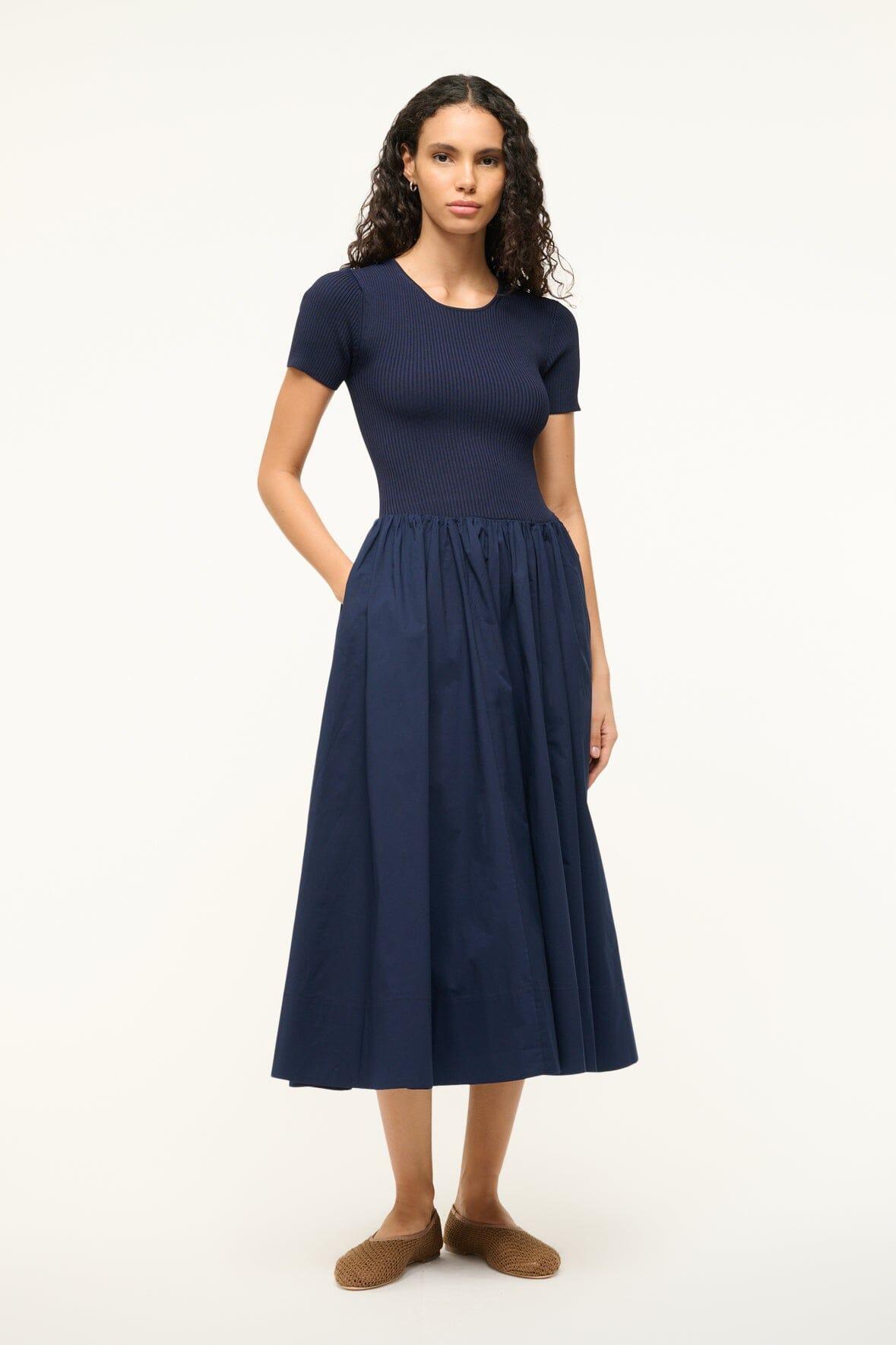 YSABEL DRESS | NAVY Product Image