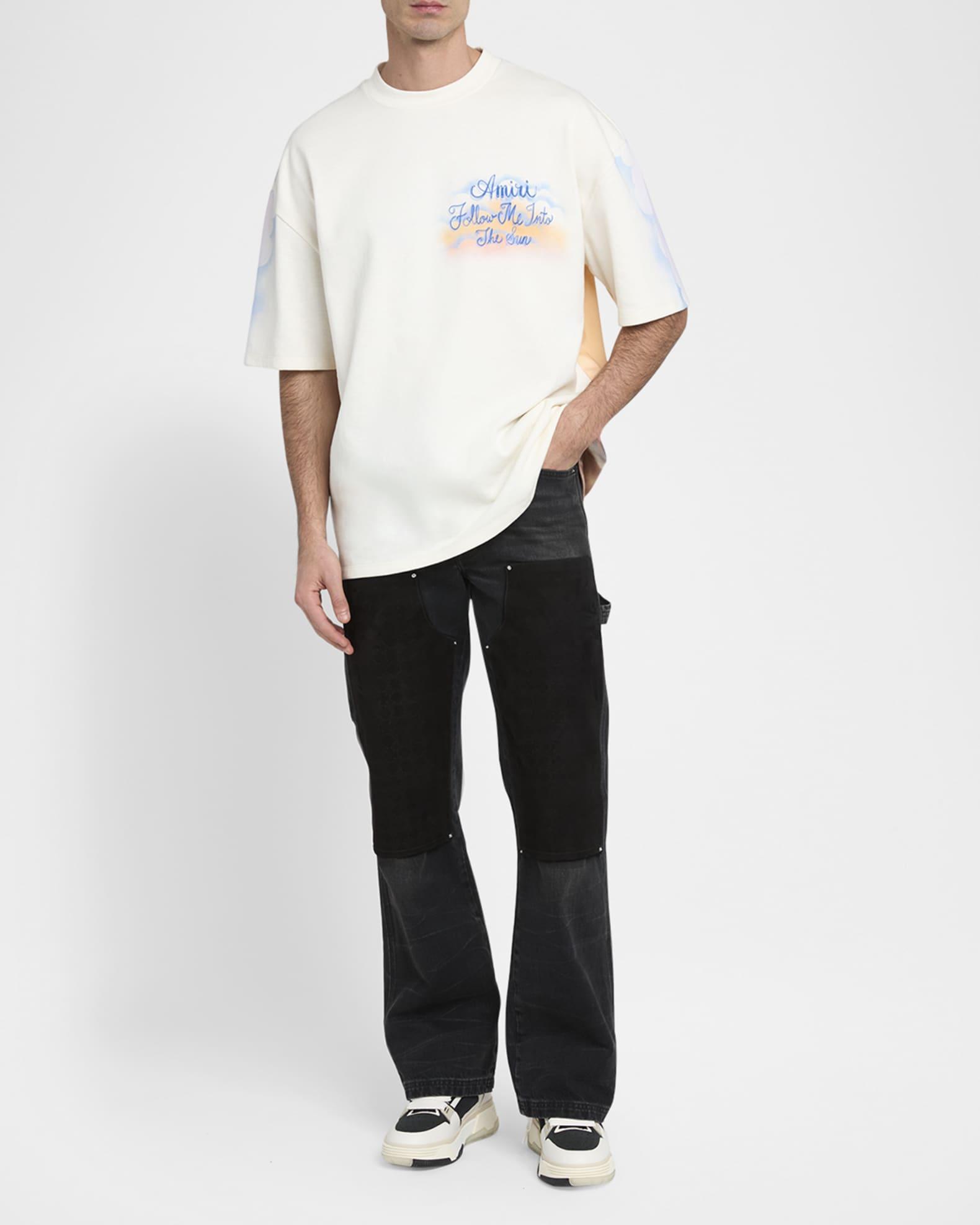 Men's Follow Me Cotton Graphic T-Shirt Product Image
