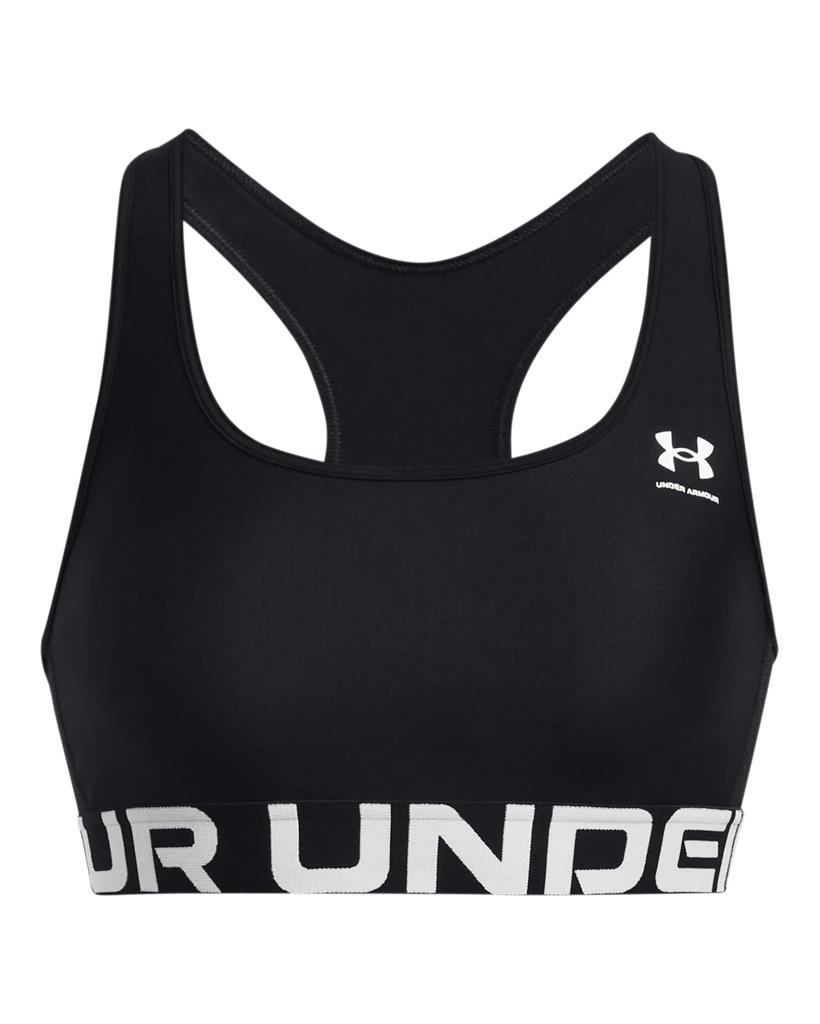 HeatGear Armour Mid Branded Womens Sports Bra Product Image