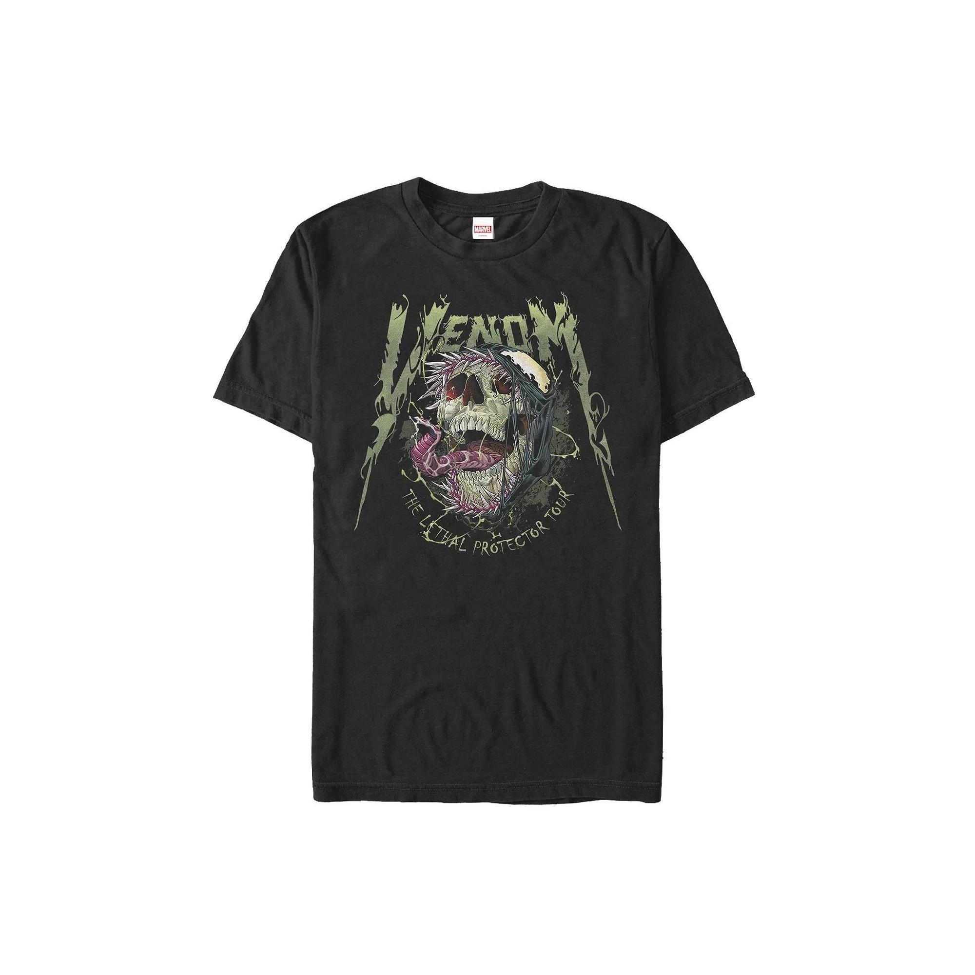 Mens Venom Metal Skull Tee Product Image