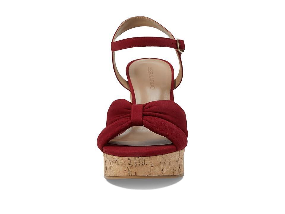 Womens Veronika Leather Platform Sandals Product Image