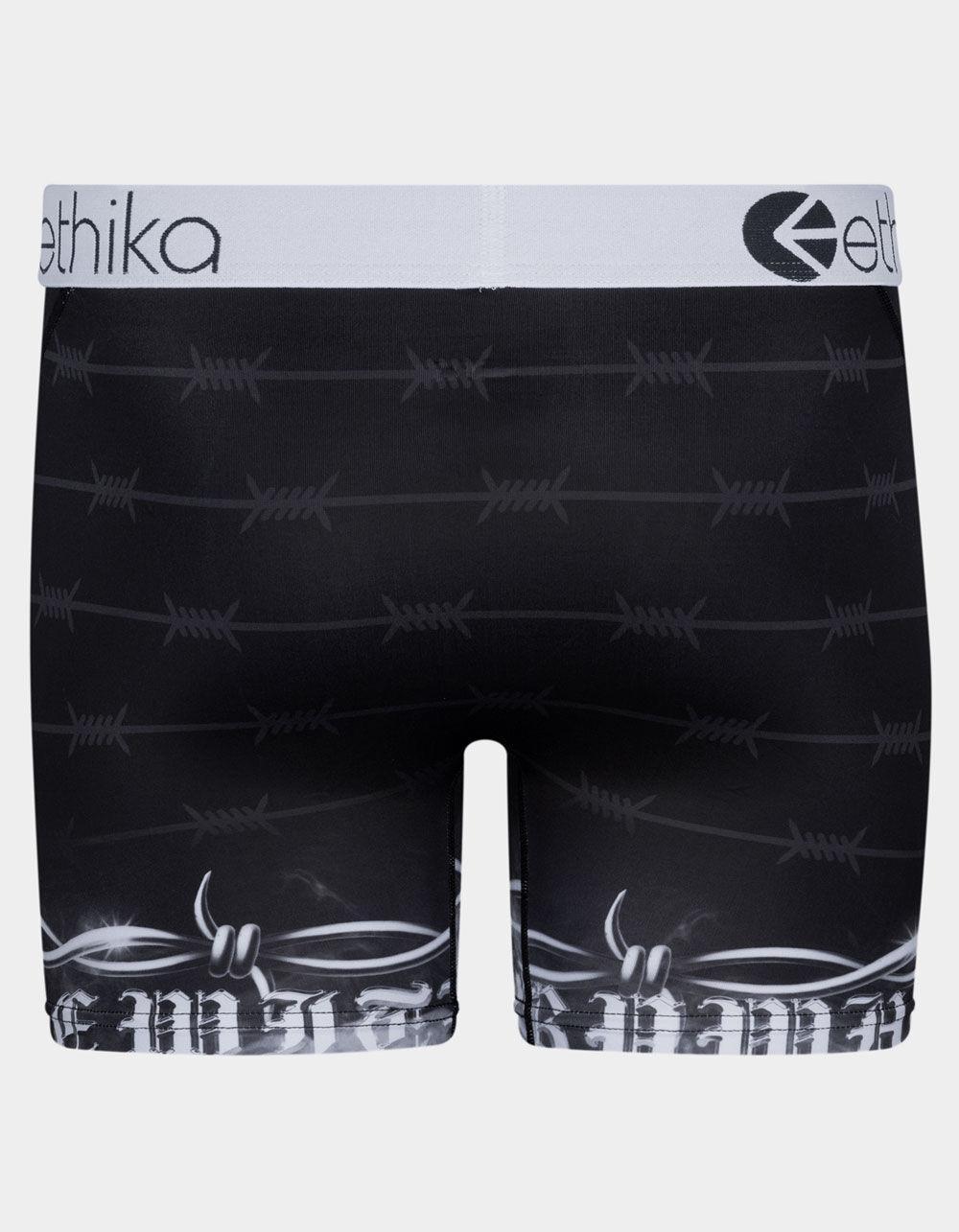 ETHIKA Familie Ties Mens Mid Boxer Briefs - MULTI Product Image
